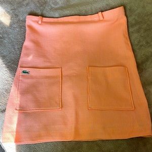 Lacoste short skirt tangerine 🍊